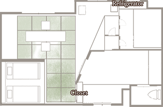 KURUMI Floor map