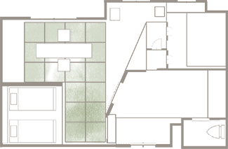 胡桃-1　間取り図