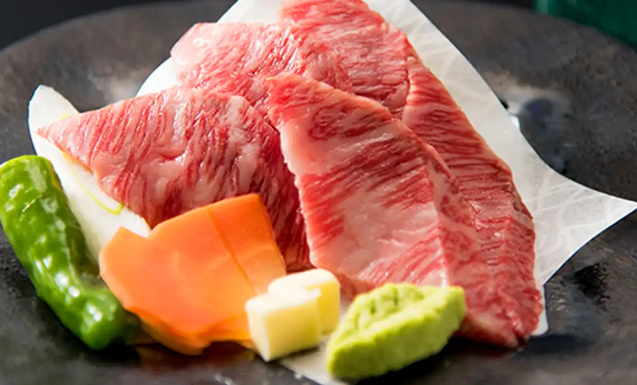 鳥取和牛「オレイン55」鉄板焼き（100g）